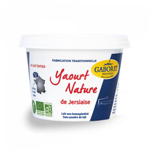 Yaourt bio au lait entier de vache Jersiaise - format familial