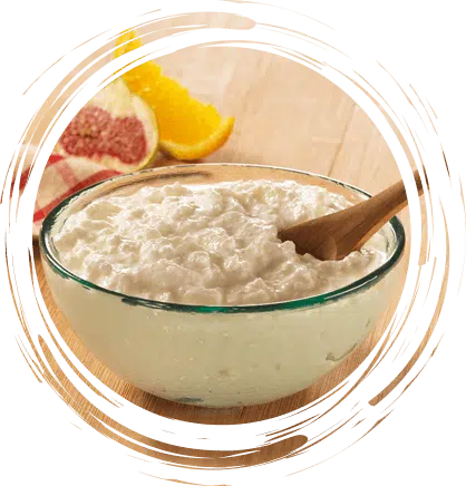 fromage blanc bio de campagne - Texture en grains
