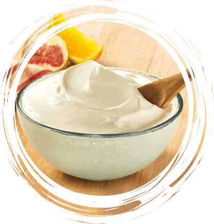 fromage blanc bio lissé, onctueux et brassé