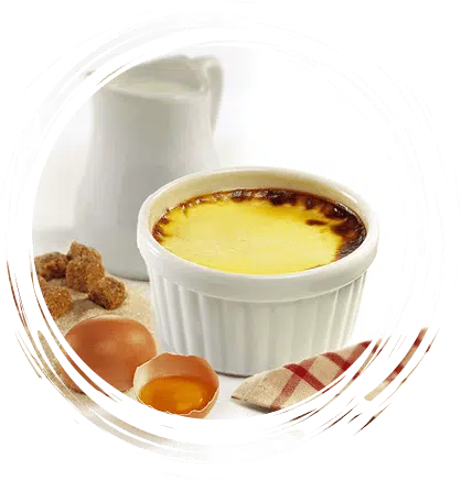 Oeufs au lait bio - Ingrédients bio