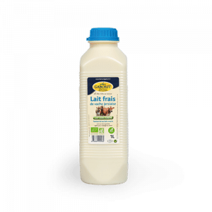 Lait bio de vache Jersiaise