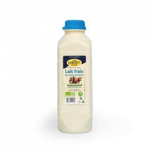 Lait bio de vache Jersiaise