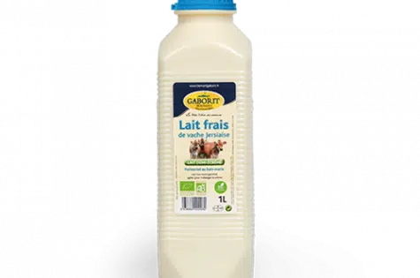 Lait bio de vache Jersiaise
