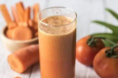 Smoothie carotte concombre