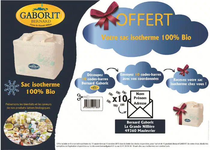 sac isotherme en coton équitable bio
