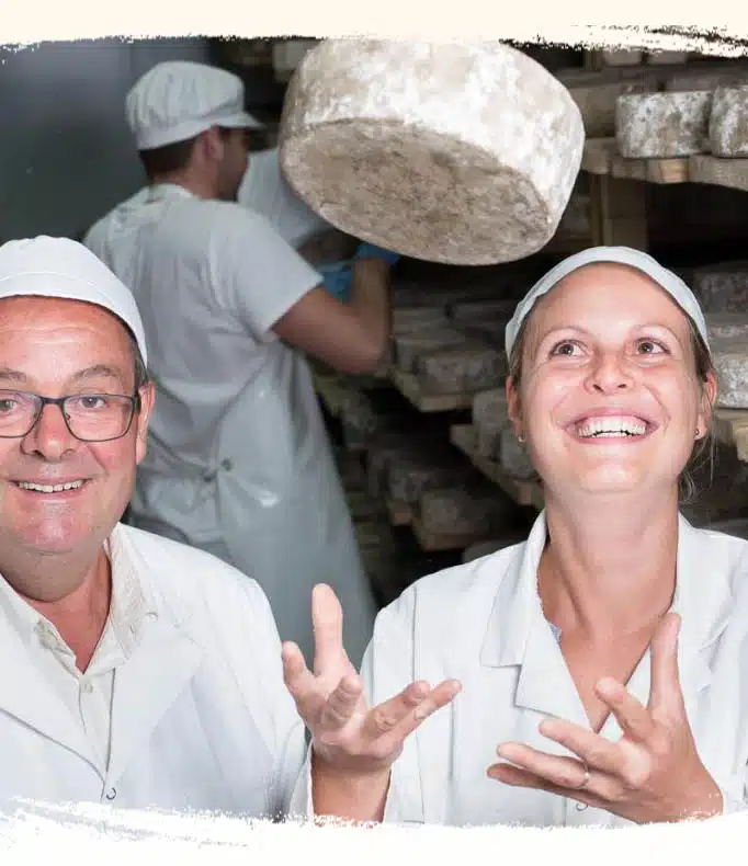 Bernard et Marie Gaborit - fromagerie bio