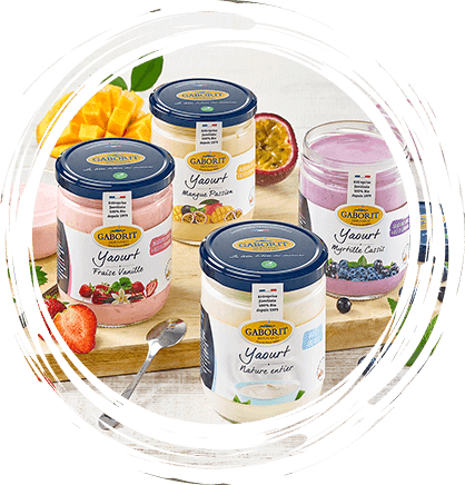 Yaourt bio pots en verre 400g