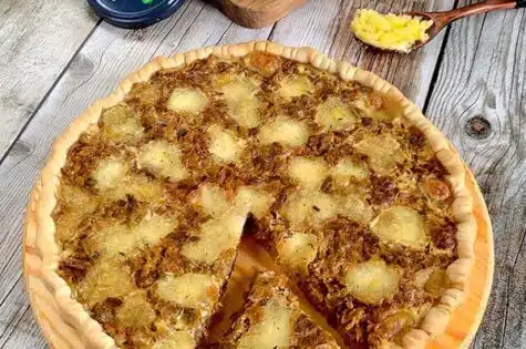 Quiche aux poireaux