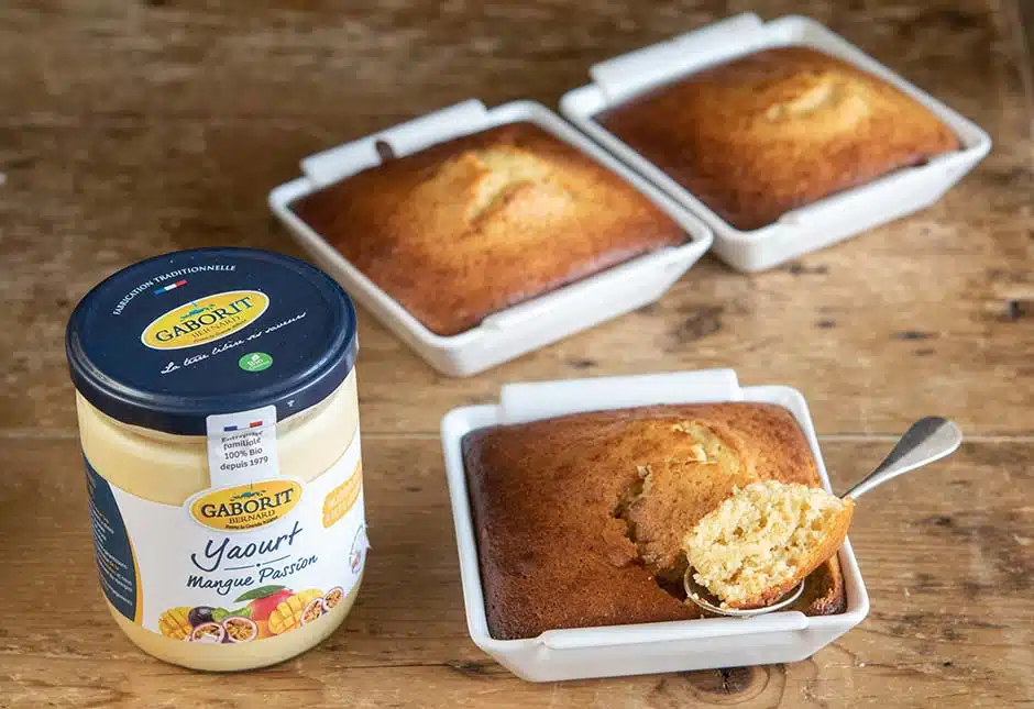 Gâteau fondant mangue passion