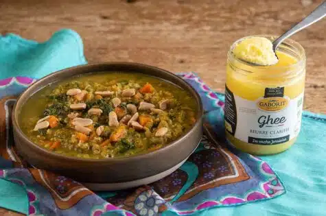 Soupe indienne ghee